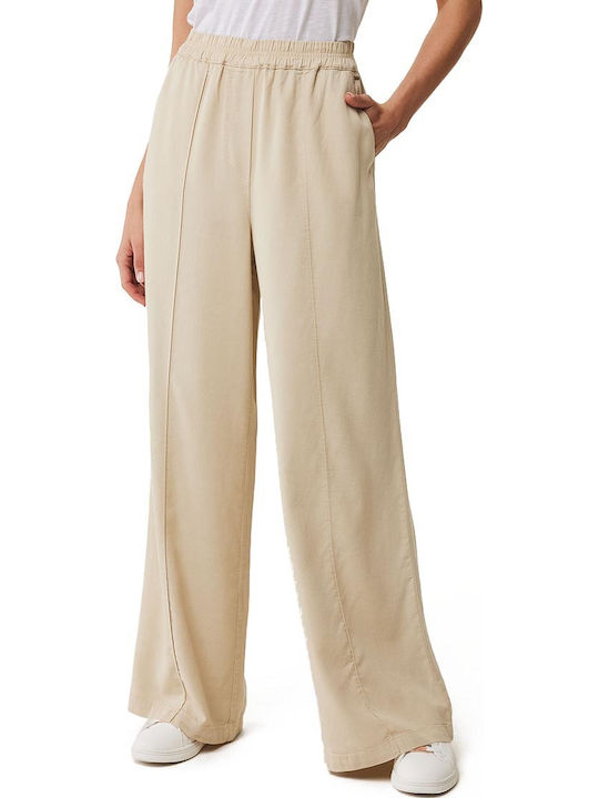 Mexx Women's Fabric Trousers with Elastic Regul...