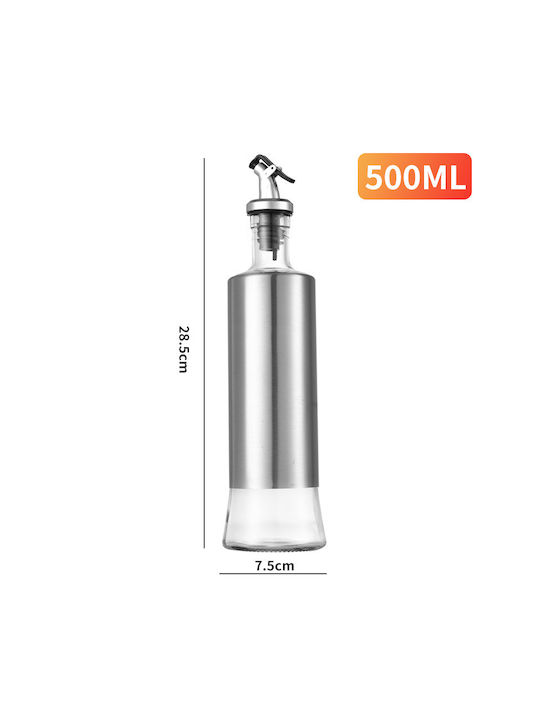 Oil Can Glass with Flow 500ml