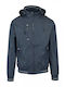 Herren Jacke Lässig Blue