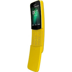 Nokia 8110 4G (512MB/4GB) Κίτρινο Refurbished Grade A