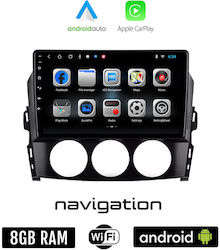 Car-Audiosystem für Mazda MX-5 (Bluetooth/USB/WiFi/GPS/Apple-Carplay/Android-Auto) mit Touchscreen 9"