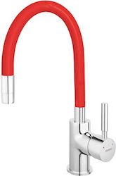 Ferro Zumba Kitchen Faucet Counter Red Ferro Zumba Kitchen Faucet Counter Red