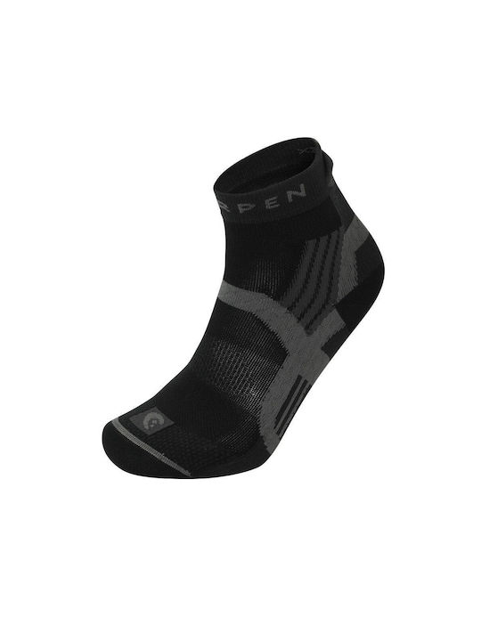 Lorpen T3 Trail Running Padded Eco Running Κάλτσες Total Black 1 Ζεύγος