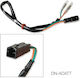 Cablu Flash Barracuda Fabrica Mufe Modele Ducati Negru Dn-adatt.black