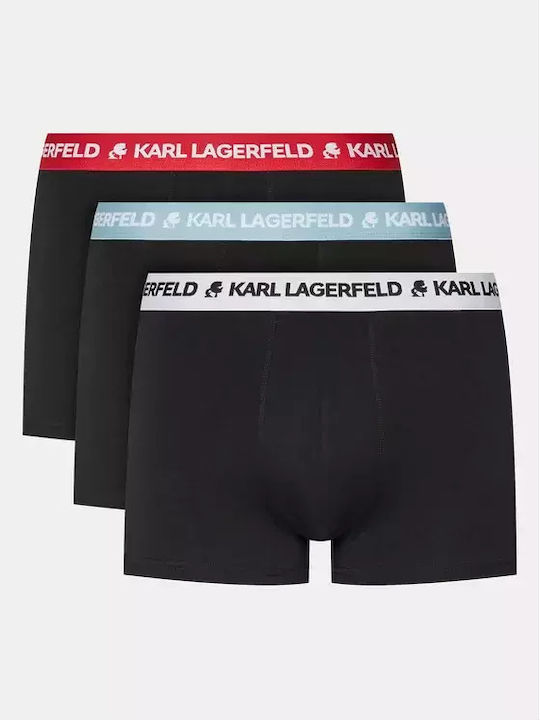 Karl Lagerfeld Ανδρικά Μποξεράκια Μαύρο 3Pack