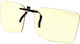 Gunnar Clip-On Clip Glasses Amber Glass Natural