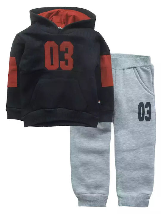 Hashtag Kinder Sweatpants Set - Jogginganzug black