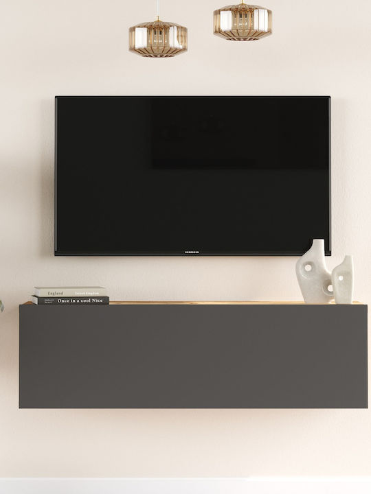 Stand TV Inverie Pin/Antracit L100xA31,6xÎ29,6cm