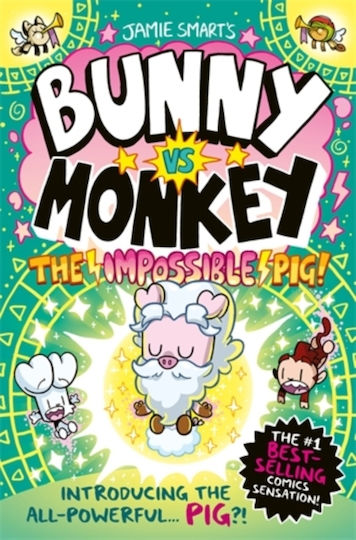 Bunny Vs Monkey Imposibil Porcul David Fickling Books Carte de buzunar cu copertă moale Bunny Vs Monkey Imposibil Porcul David Fickling Books Carte de buzunar cu copertă moale