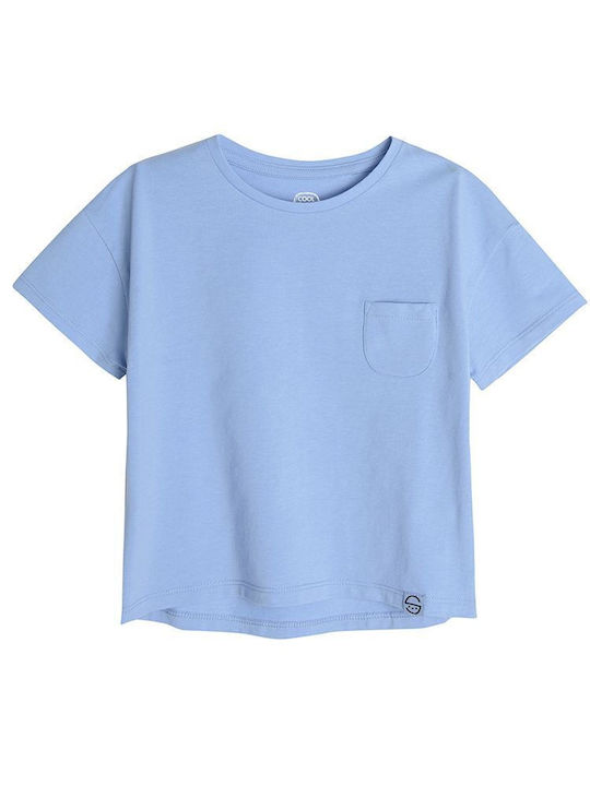 Cool Club Kids' Blouse Short Sleeve Blue