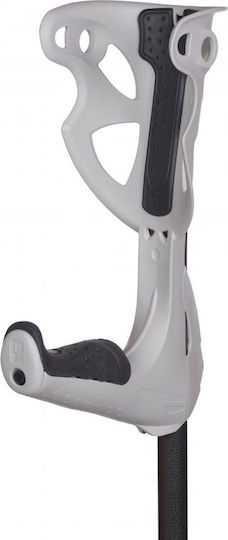 FDI Forearm Crutches Premium Elbow Crutches White