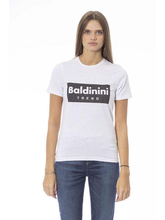 Baldinini Damen Bluse Weiß