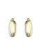 Earrings Hoops made of Gold 14K