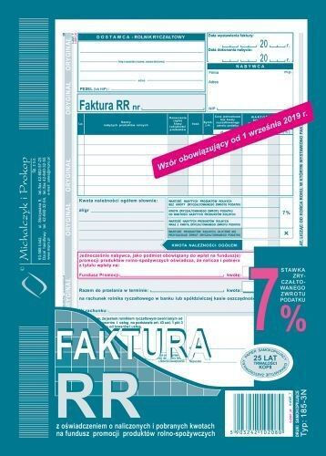 A5 Vat Invoice Book Farmers 185-3n 80 Pages