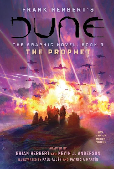Romanul grafic Dune Cartea 3 Profetul Volumul 3 Frank Herbert Abrams Comicarts 0716