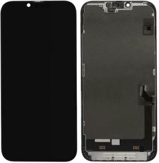 Екран Lcd Hard Oled със Сензорен Механизъм за Apple iPhone 14 Plus (Черен)