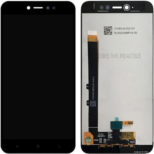 O ecran cu Mecanism Tactil pentru Xiaomi Redmi Note 5A Prime (Negru)