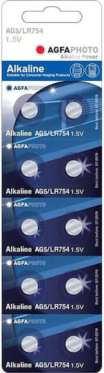 AgfaPhoto Batterien Alkalisch für Uhren LR57 1.5V 10Stück