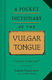 Taschenwörterbuch Vulgäre Zunge Chronicle Books Hardcover