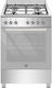 SE66 4 E X 24 GN Cooker 60lt with Natural Gas Hobs W60cm. Inox