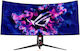 Asus ROG Swift OLED PG39WCDM Ултраширок OLED HDR (High Dynamic Range) Извити Монитор 39" QHD 3440x1440 240Hz с Време за Реакция 0.03мс GTG