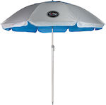 Campo SALTY 220 Foldable Beach Umbrella Diameter 2.2m Sky Blue