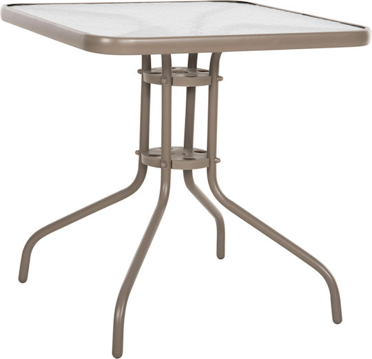 Tisch Cafe Figo 70x70x72cm Ecru