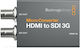 Blackmagic Design Micro Converter HDMI Umrechner HDMI / SDI männlich zu SDI / HDMI weiblich Silber 1 Stück