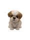 Decorative Space Shih Tzu dog made of Polyresin 17x14x12cm 1pcs