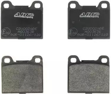 Brake Pads Volvo V90 Combi Abe C2v002abe