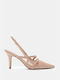 Spitz zulaufende offene Absatzpumps 4264439-nude