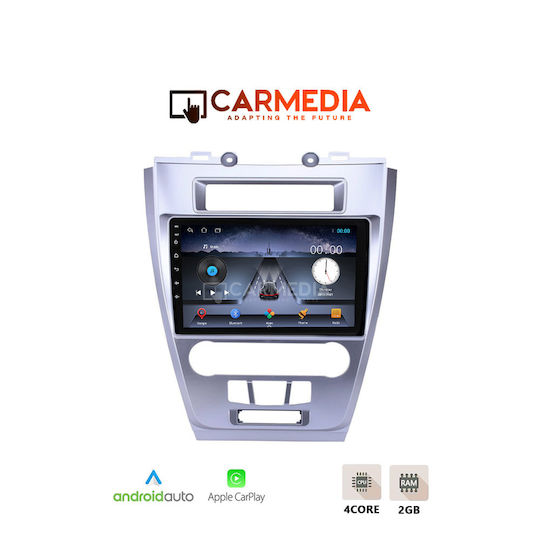 Carmedia Ηχοσύστημα Αυτοκινήτου για Ford Fusion 2012-2017 (Bluetooth/USB/WiFi/GPS/Apple-Carplay/Android-Auto) με Οθόνη Αφής 10"