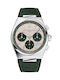 Frederique Constant Highlife Herrenuhr Chronograph Batterie mit Grün Lederarmband