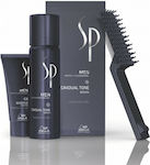 Wella Sp Men Gradual Tone Pigment Kit Set Vopsea de păr pentru bărbați Castan 60gr