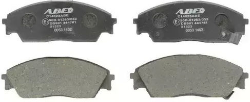 Brake Pads Honda Prelude Iii Ba Abe C14023abe