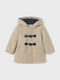 Kids' Coat Montgomery with Hood Beige