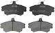 Plăcuțe de frână Brembo P86017 pentru Volvo S40 I