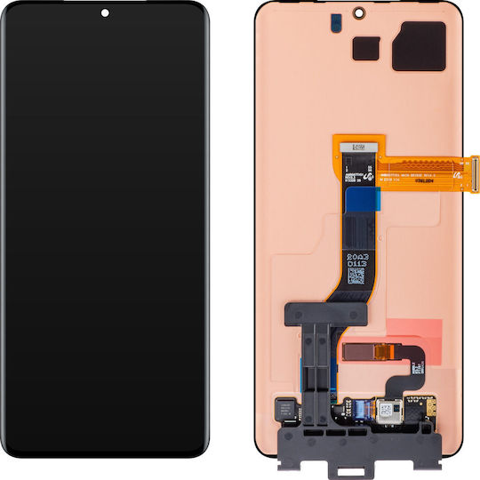 Samsung Μεσαίο Πλαίσιο Μαύρο για Samsung Galaxy S20+ G985