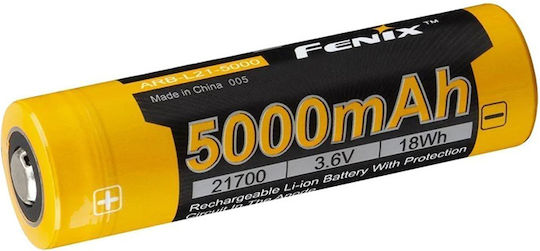 Fenix Επαναφορτιζόμενη Μπαταρία 21700 5000mAh 3.6V 1τμχ