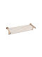 Karag Artemis Single Wall-Mounted Bathroom Shelf Unit Rose Gold