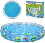 Children's Round Pool PVC Inflatable 183x33cm