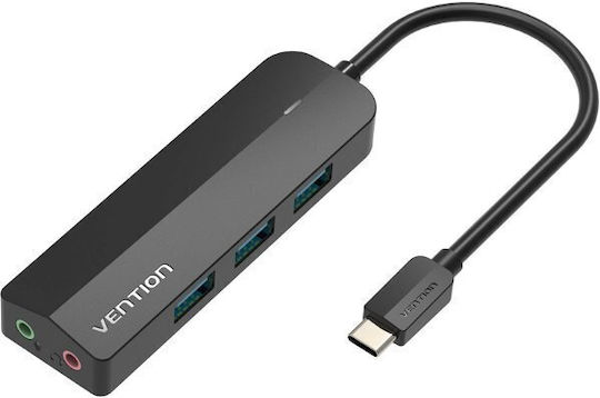 Vention USB 3.0 Hub 3 Anschlüsse mit USB-C Verbindung