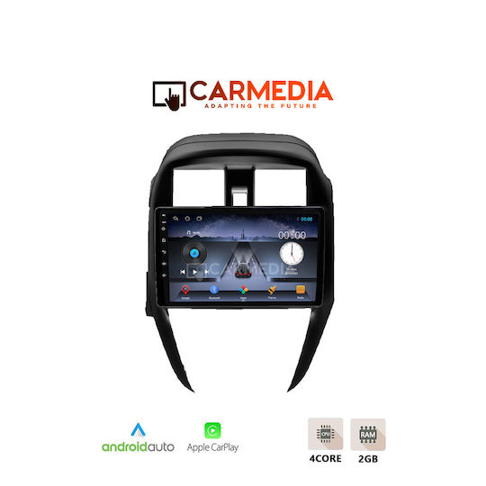 Carmedia Car Audio System for Nissan Almera / Sunny 2015-2016 (Bluetooth/USB/WiFi/GPS/Apple-Carplay/Android-Auto) with Touch Screen 10"