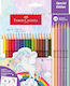 Faber Castell Unicorn Special Edition Classic Colour Pencil 18 Plus 6 Pcs 111221 4005401112211