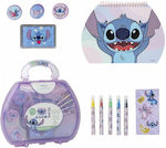 11-Piece Disney Lilo & Stitch Coloring-Painting Stationery Set