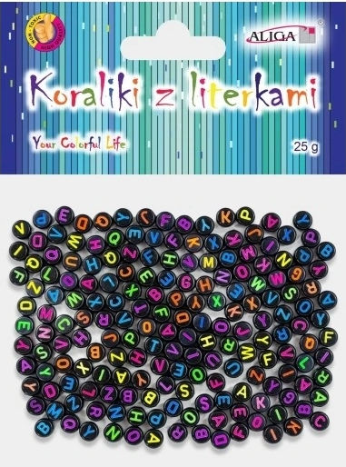 Aliga Πλαστική Χάντρα Χειροτεχνίας 7mm 25gr