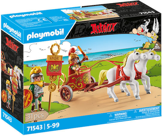 Playmobil Asterix Ρωμαϊκή Άμαξα για 5-99 ετών