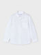 Kids Shirt Long Sleeve White