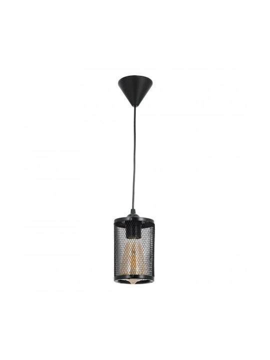 Megapap Pendant Light Single-Light for Socket E27 Black