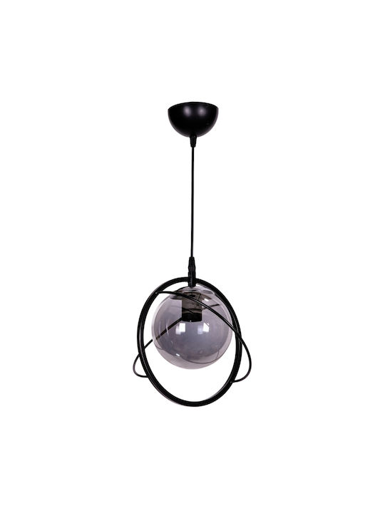 Megapap Pendant Light Single-Light for Socket E27 Black